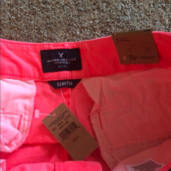 American eagle shorts neon, tan ready beautiful - Picture 6 of 6